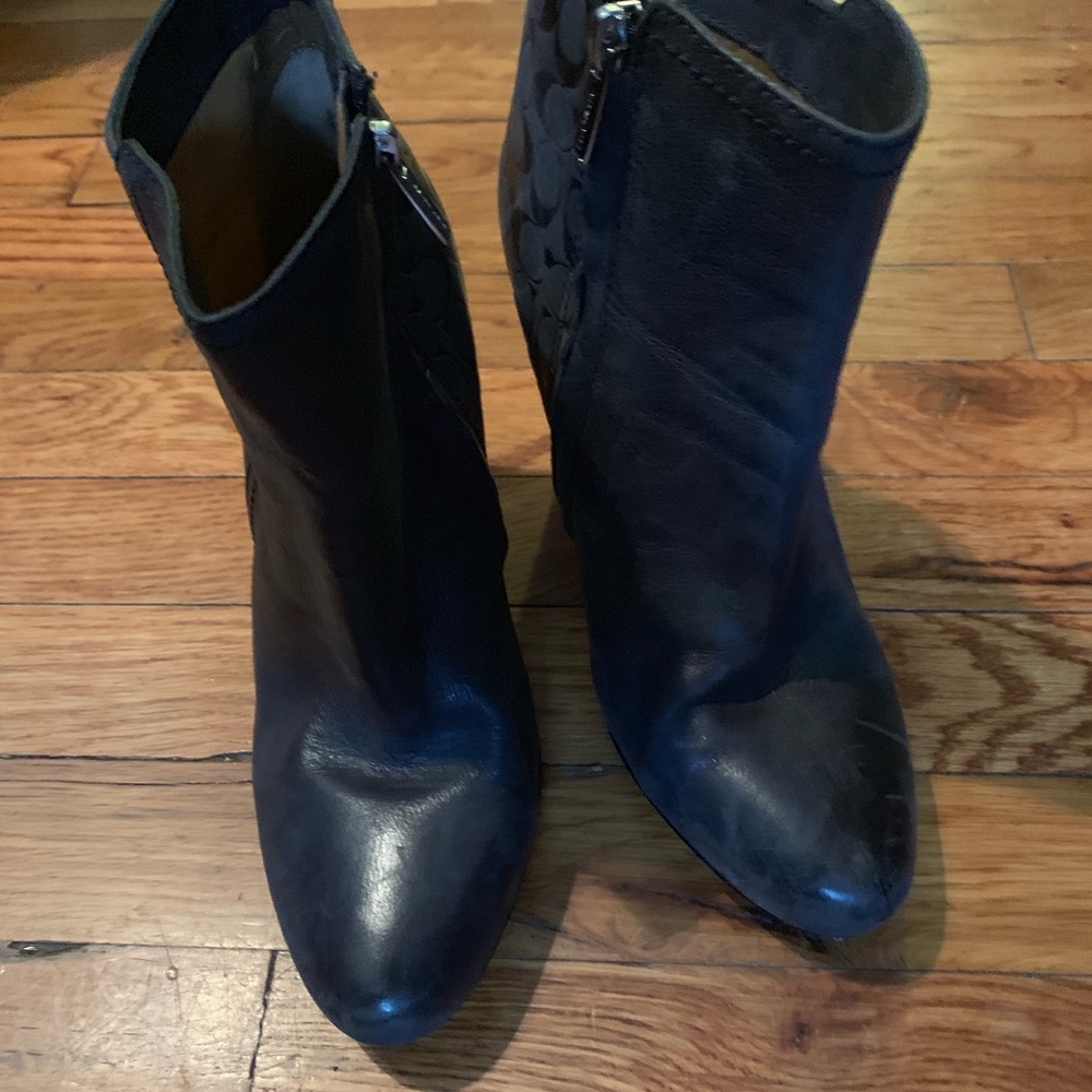 Coach heel booties leather - Picture 2 of 2